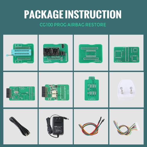 Newest 2024 CG CG100 PROG III Full Advanced Version Airbag Reset Tool with All Function of Renesas SRS and Infineon XC236x FLASH Supports WIN10/11