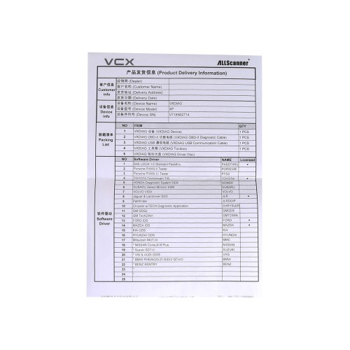 VXDIAG Multi Diagnostic Tool for Toyota Ford Mazda LandroverJaguar 4 in 1 Support WIFI
