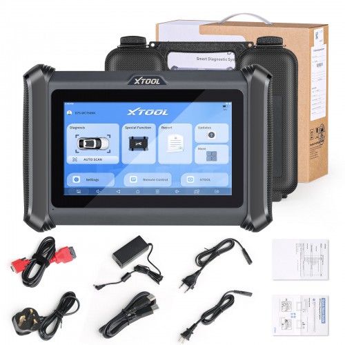 XTOOL D7S Diagnostic Tool Support DoIP & CAN FD, ECU Coding Bidirectional Scanner Key Programming, OE Full Diagnosis, Upgraded Ver. of D7 New UI