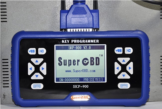 SKP-900 Key Programmer Display 7