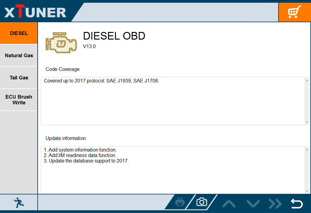 XTUNER-t1-diesel-obd-function-update