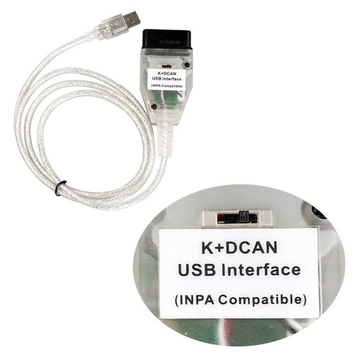 New INPA K+D CAN for BMW With FT232RQ Chip With Switch