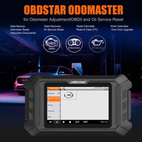 [UK Ship] OBDSTAR ODOMASTER Full Version Odometer Correction Tool More Vehicles than X300M+ One Year Free Update Get Free FCA 12+8 Adapter