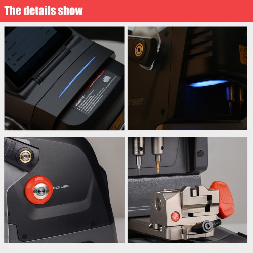 [UK/EU Ship] Xhorse Dolphin XP-005L XP005L Key Cutting Machine for All Key Lost Update Version of XP005 With Touch Screen