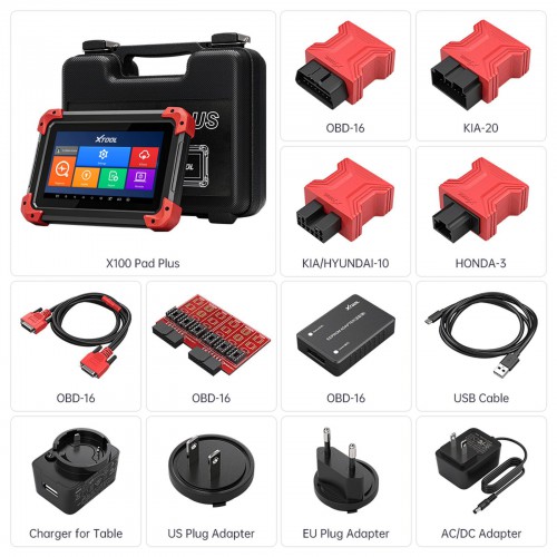 XTOOL X100 PAD PLUS 2023 Newest Professional Automotive Key Programming Tool With 23+ Special Functions