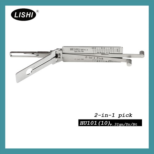 LISHI Ford, jaguar land rover Volvo  HU101 2-in-1 Auto Pick and Decoder