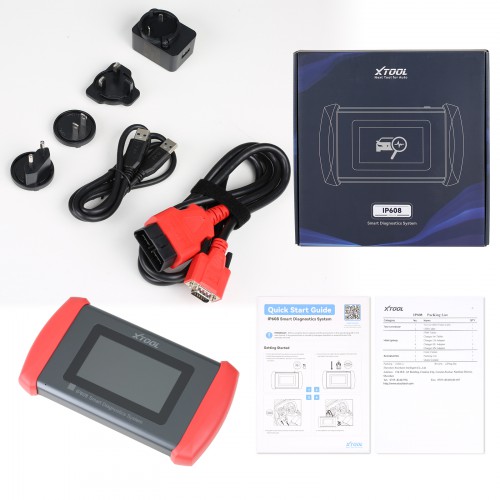 [Lifetime Free Update]  New XTOOL Inplus IP608 OBD2 Scanner Diagnostic Tool with CAN FD, 30+ Services, All System Scan Tool, ABS Bleeding