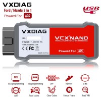 [EU/UK Ship No Tax] VXDIAG VCX NANO for Ford Mazda IDS 2 in 1 Diagnostic Tool Support Free Update Online