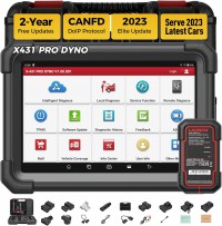 New Launch X431 PRO Dyno Full Systems OBD2 Diagnostic Scanner Supports All System Scan + Active Test + ECU Coding + 37 Special Functions
