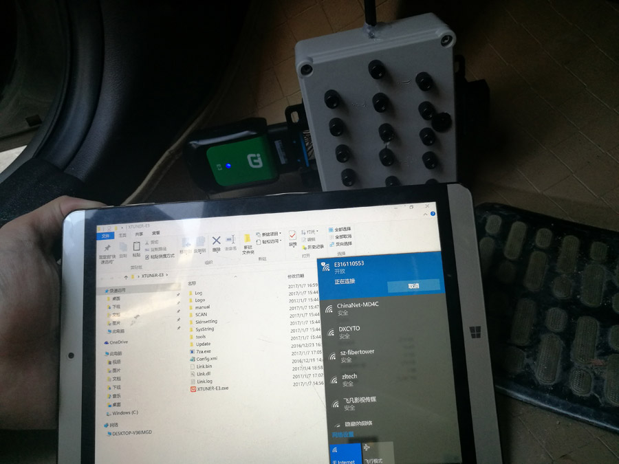 How to use XTUNER E3 WIN10 Wireless OBDII Diagnostic Tool