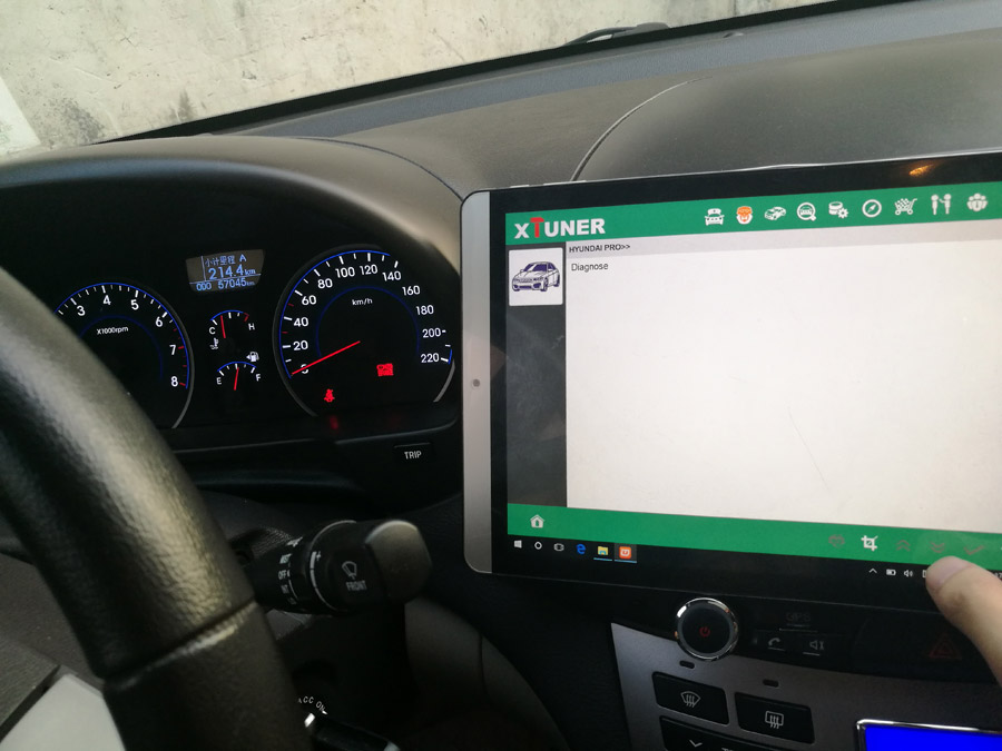 How to use XTUNER E3 WIN10 Wireless OBDII Diagnostic Tool
