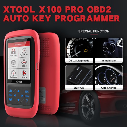 [UK/EU Ship] XTOOL X100 Pro2 OBD2 Auto Key Programmer with EEPROM Adapter Ship from UK Warehouse NO Tax