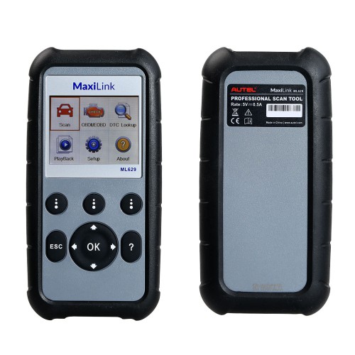 [UK Ship] Autel MaxiLink ML629 CAN OBD2 Scanner Code Reader +ABS/SRS Diagnostic Scan Tool