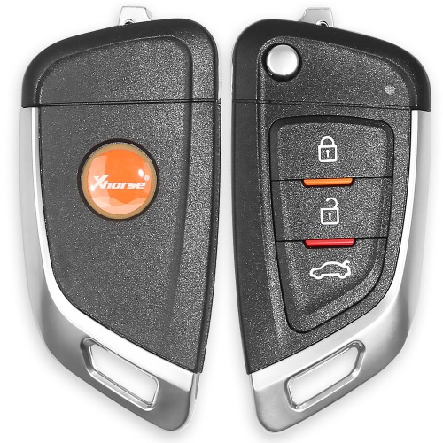 [Clearance Sales][UK/EU Ship]XHORSE XKKF02EN Universal Remote Car Key with 3 Buttons for VVDI Key Tool (English Version) 5pcs/lots