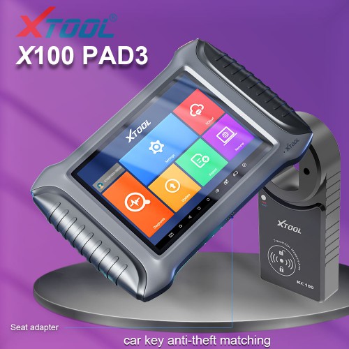 [UK/EU Ship]Xtool X100 PAD3 PAD III Plus Xtool KS-1 Key Emulator for Toyota/Lexus/VW/BMW Key Programming and All Key Lost