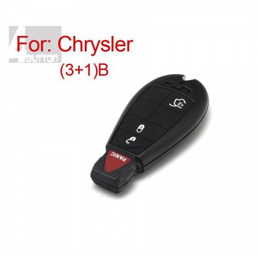 Smart Key Shell 3+1 Button For Chrysler