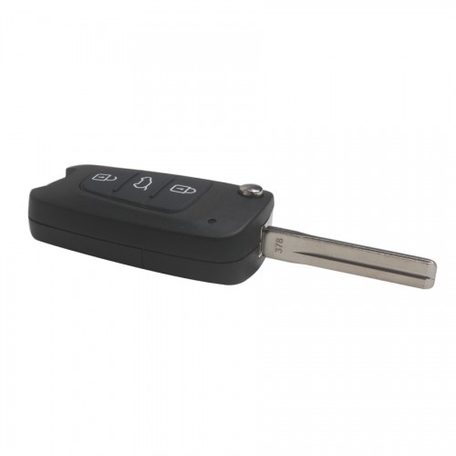 Modified Flip Remote Key Shell 3 Button for Hyundai I30 IX35 5pcs/lot