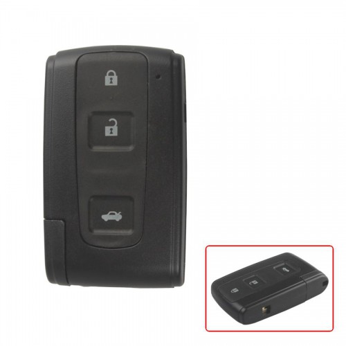Smart Key Shell 3Button (with the key blade) Hotsale for Toyota Crown