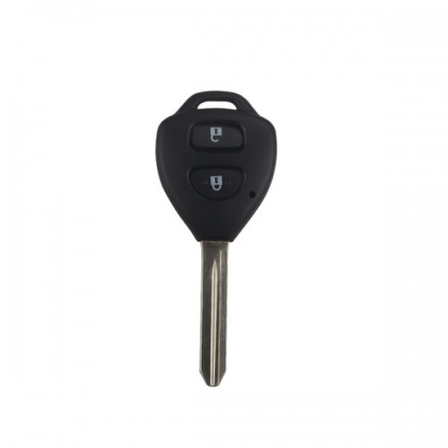 Remote key shell 2buttons TOY47 big logo without paper for Toyota Corolla