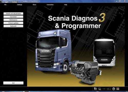 Newest V2.31.1 Scania VCI 2 SDP3 Scania Diagnos Programmer 3 Software for Scania Trucks Buses