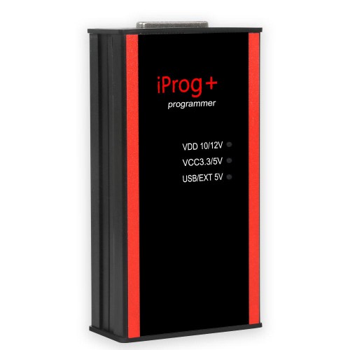V87 Iprog+ Pro with 7 Adapters Car Key Programmer Odometer Correction Airbag Reset and ECU Programming Tool