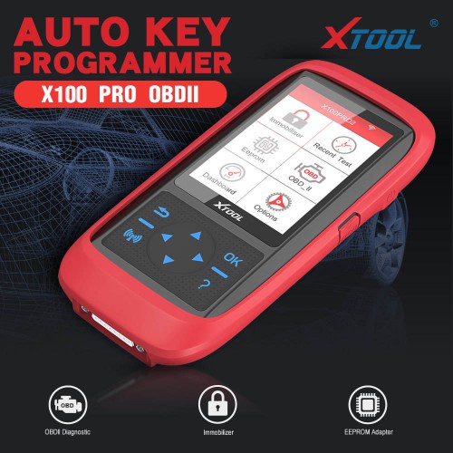 [UK/EU Ship] XTOOL X100 Pro2 OBD2 Auto Key Programmer with EEPROM Adapter Ship from UK Warehouse NO Tax