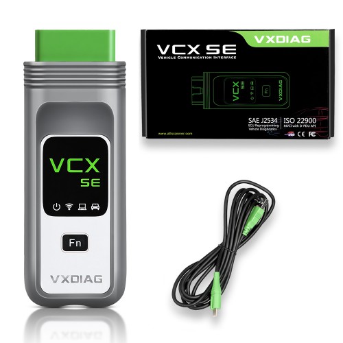 [UK/EU Ship] VXDIAG VCX SE 6154 OBD2 Diagnostic Tool for VW Audi Skoda with 500G V9.10 Software HDD and Engineering V14.0.0 Supports WIFI