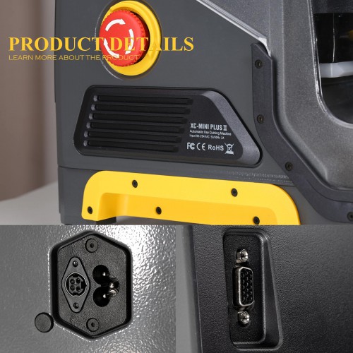 Xhorse Condor XC-MINI Plus II Key Cutting Machine Support Car/Motorbike/House Keys