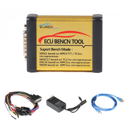 2022 ECU Bench Tool Full Version ECUHelp with License Supports MD1 MG1 MED9 ECUs Free Update Online