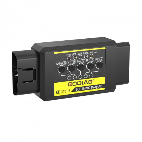 GODIAG GT105 Full Version IMMO ECU Prog AD OBDII Break Out Box ECU Connector with GODIAG Full Jumper Adapter