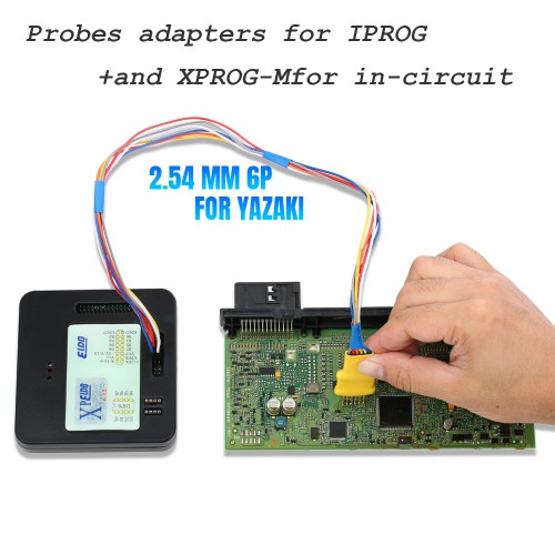 Probes Adapter for IPROG+ and XPROG-Mfor in-Circuit