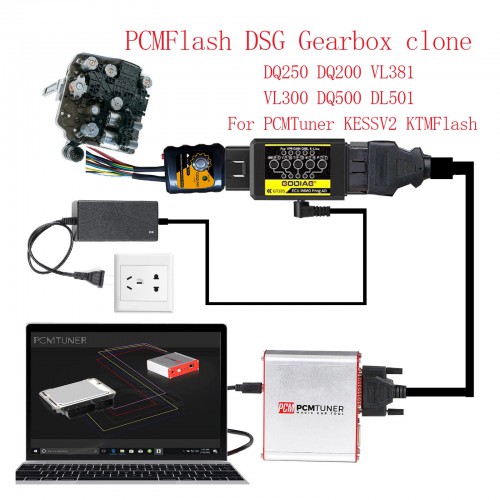 [No Tax] Godiag GT107 DSG Gearbox Data Read/Write Adapter for DQ250, DQ200, VL381, VL300, DQ500, DL500 TCU
