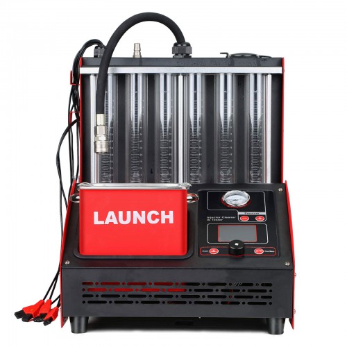 [UK Ship] Launch CNC603A Exclusive Ultrasonic Fuel Injector Cleaner Cleaning Machine 4/6 Cylinder Fuel Injector Tester 220V/110V