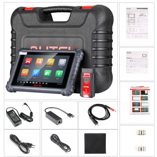 [UK SHIP] Autel MaxiCOM MK906 Pro Upgraded of MS906 Pro/MK906BT with Advanced ECU Coding, 36+ Service Functions, Active Test CAN FD FCA