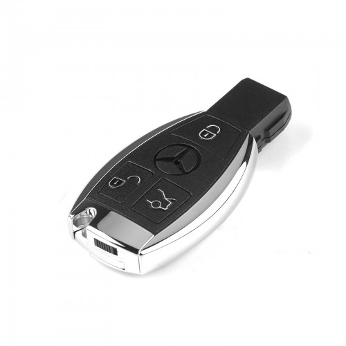 Benz Smart Key Shell 3 Buttons Single Battery with Logo