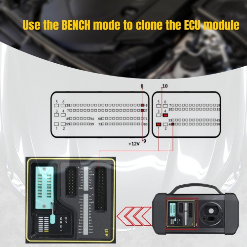 LAUNCH X-PROG 3 advanced immobilizer & key programmer Plus MCU3 Adapter Work on Mercedes Benz All Keys Lost and ECU TCU Reading