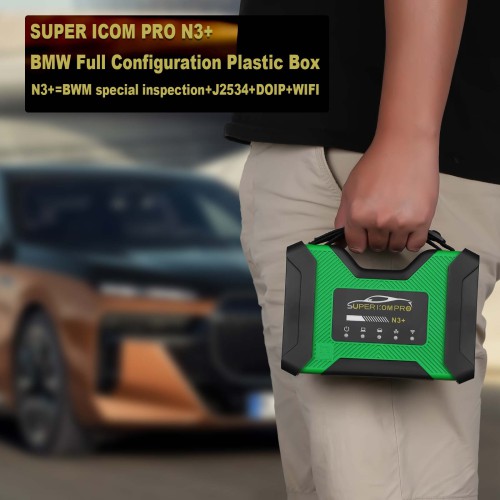 SUPER ICOM PRO N3+ BMW Full Configuration Plastic Box with software preinstalled on Second-hand Lenovo T440P