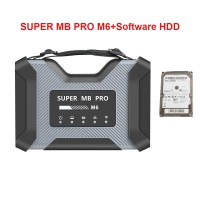 SUPER MB PRO M6 wireless Star Diagnosis Tool Full Version with V2022.03 500G Software HDD