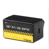 VXSCAN ENET WIFI/USB Adapter DOIP for VW/VOLVO, BMW F/G-series Compatible with BimmerCode, E-SYS, Bootmod3, Ethernet, Work with iOS, Android & Windows