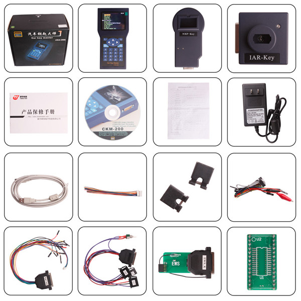 Car Key Master Handset CKM200 Package List 1