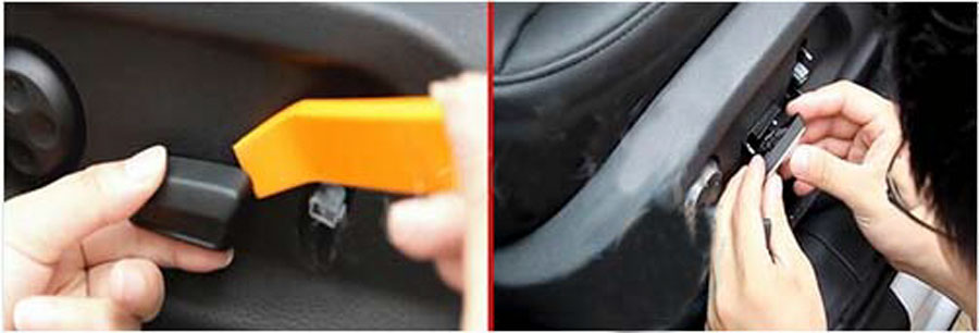 chrome-car-seat-adjustment-switch-control-adjuster-display