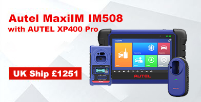Original Autel MaxiIM IM508 Diagnostic & Immo Key prgrammer with AUTEL XP400 Pro Adapter Key and Chip Programmer