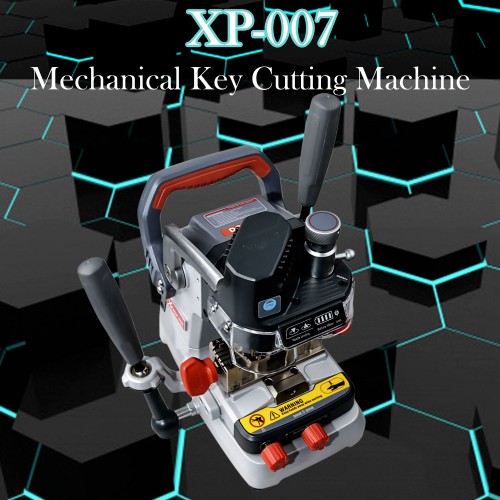 [UK/EU Ship] Xhorse Dolphin XP007 Manual Key Cutting Machine for Laser, Dimple and Flat Key Free Shipping