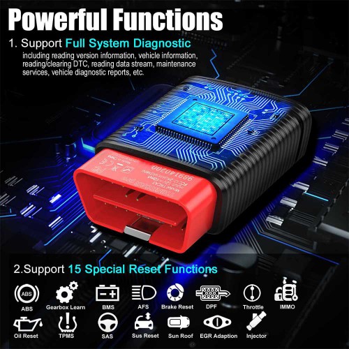 [UK Ship] ThinkCar Pro Thinkdiag Mini with 15 Reset Service Function Bluetooth OBD2 Scanner Get 5 Free Car Software