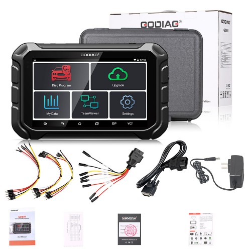 [7% Off 428£ UK Ship] GODIAG GD801 ODOMaster 7 inch Tablet OBDII Odometer Correction Tool One Year Free Update Online
