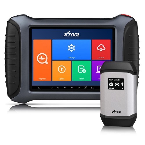 XTOOL A80 Pro Automotive OBD2 Diagnostic Tool With XTOOL KC100 VW 4th & 5th IMMO Adapter