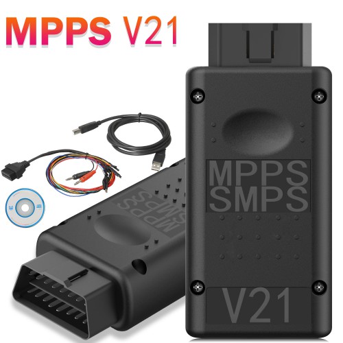 [UK Ship]MPPS V21 MAIN TRICORE MULTIBOOT with Breakout Tricore Cable Support Checksum and ECU Recovery Function