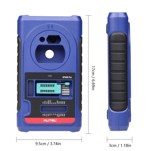 Original Autel MaxiIM IM508 Diagnostic & Immo Key prgrammer with AUTEL XP400 Pro Adapter Key and Chip Programmer