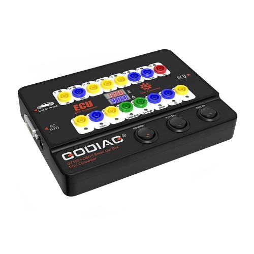 [UK/EU Ship] Godiag GT100+ GT100 Pro OBDII Breakout Box ECU Bench Connector Adds Electronic Current Display and CANBUS Protocol