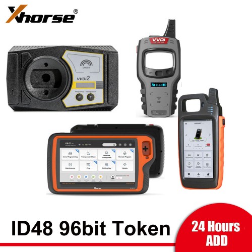 One Token for Xhorse 96 bit ID48 Copy Function for Xhorse VVDI2 and VVDI Key Tool Plus